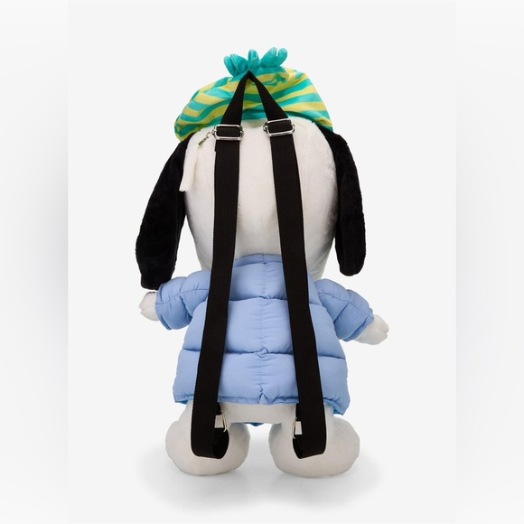 Peanuts Snoopy Puffer Jacket Plush Backpack main image 8